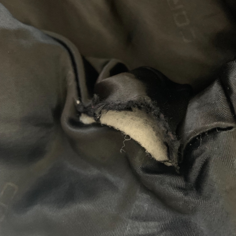 Design by Reed Corvette Logo Leather Bomber Jacket - Picture 6 of 8